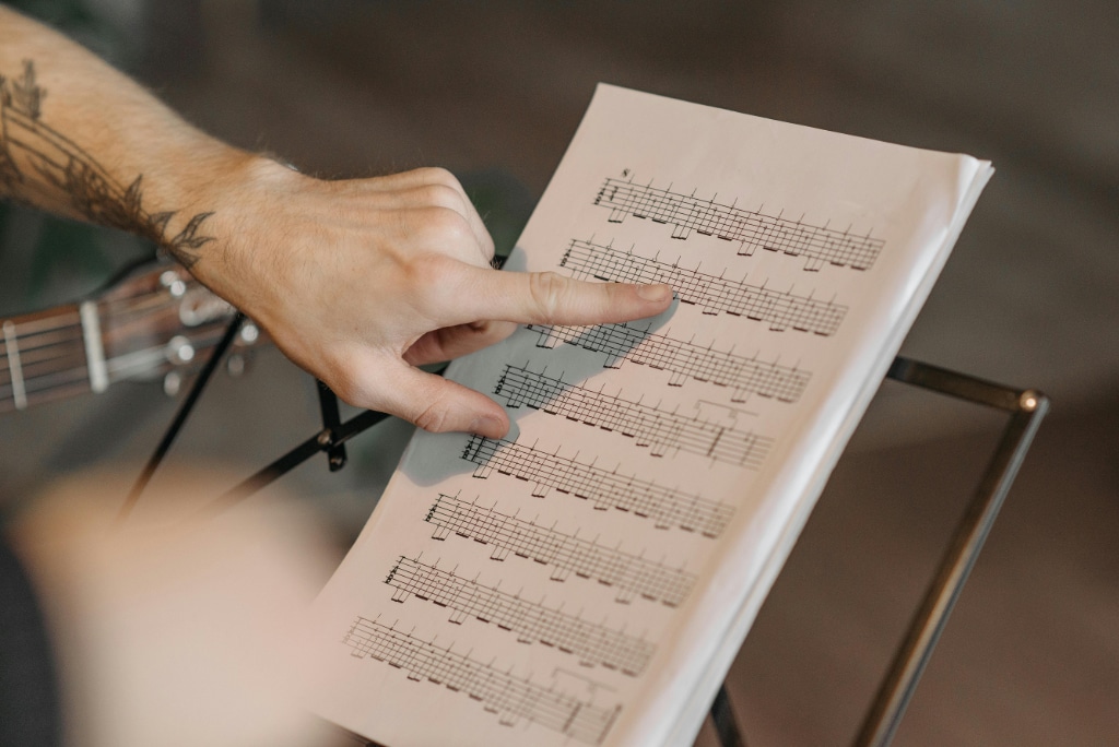 Gitarre lernen ohne Noten
