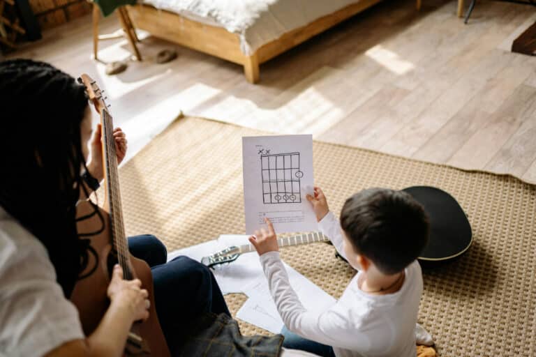 Gitarrenunterricht für Kinder