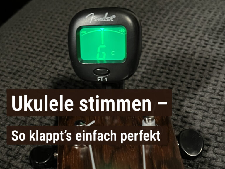 Ukulele stimmen