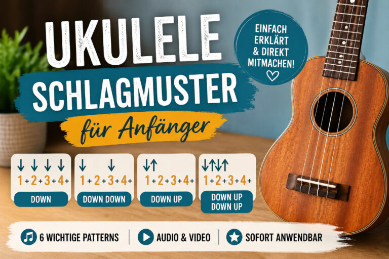 Ukulele Schlagmuster für Anfänger lernen