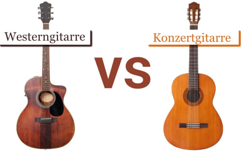 unterschied westerngitarre konzertgitarre