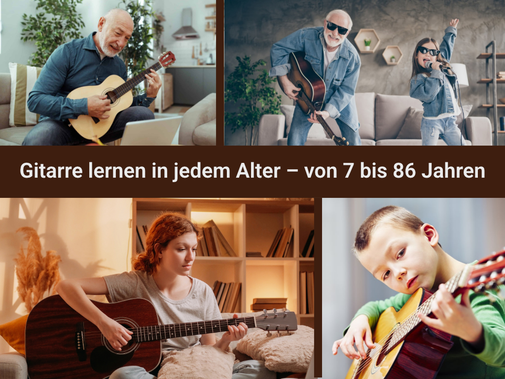 Gitarre lernen in jedem Alter
