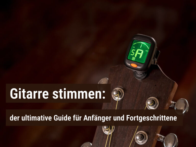 Gitarre stimmen