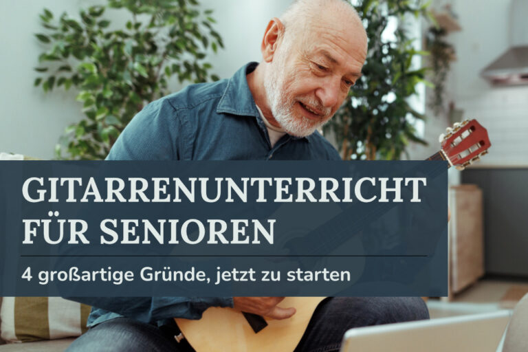 Gitarrenunterricht für Senioren