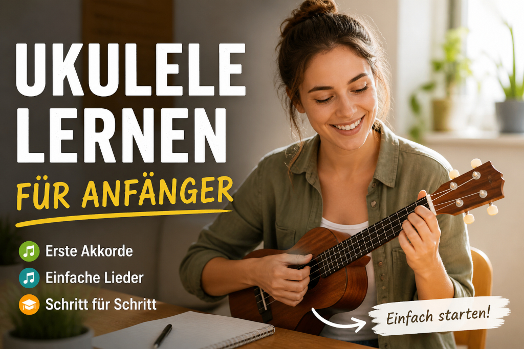 Ukulele lernen für Anfänger – erste Akkorde spielen